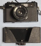 Yashica MG-1 35MM Rangefinder Camera W/ Yashinon 45MM F/2.8 Lens + Case Untested. Fixed Price $24.50.