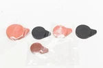Elgeet Vintage Front Rear Lens Caps Red Black. Fixed Price $13.95.