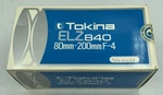 Tokina Lens, Elz 840, 80MM - 200MM F/4, Made Japan. Fixed Price $19.99.