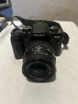 Sigma SA7N Slr Film Camera With 28-80MM Lens And Strap Untested. Fixed Price $25.40.