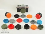 Topcon Body Caps & Uv/hi Topcor Rear Lens By Forster Uk. Fixed Price $7.35.