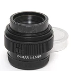 Rare Leica Leitz Photar 4.5/80MM Clean Glass W. Caps. Fixed Price $447.28.