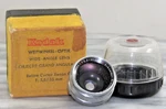 Vintage 1950S Kodak Retina Curtar Xenon 35MM F:5.6 Wide Angle Lens W/ Box. Fixed Price $67.49.