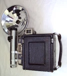 Rare 1930'S Hugo Meyer Precision Range Finder Speed Graphic Box Camera Model 1A. Fixed Price $89.00.