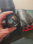 Braun 135MM Camera Lens Untested 144966 With Cover. Fixed Price $20.00.