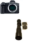 Canon Eos R-mount Adapted Spiratone 400MM F/6.3 Preset Long Telephoto Prime Lens. Fixed Price $139.00.