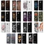 Official Alchemy Gothic Skull Leather Book Wallet Case Cover For Motorola Phones. Fixed Price $24.95.