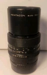 Pentacon 135MM F/2.8 Mc Lens Screw Mount + Fotodiox M42-FX Adapter .... Fixed Price $64.60.