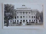 A1528 Postcard Wisconsin Rppc Calumet County Court House Chilton Kodak Photo. Fixed Price $7.99.