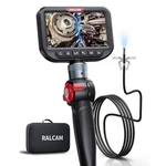 Ralcam Dual Lens Articulating Borescope 5" Endoscope Inspection Camera 5FT Semi. Fixed Price $138.60.