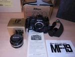 Nikon N2000 Multimode Camera Bundle Lens Plus Data Back. Fixed Price $100.00.