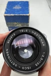 Isco Gottingen Tele Westanar 135MM F3.5 Exakta Mount Camera Lens W/ Box. Fixed Price $79.99.