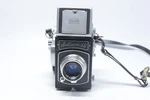 Vintage Japan Fujita Soligor 66 Medium Format Camera With Case, 80/3.5 Lens Read. Fixed Price $349.99.