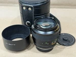 Minolta Mc Rokkor-x 85MM F/1.7 Portrait Lens Very Clean W/oil On Blades. Fixed Price $245.00.