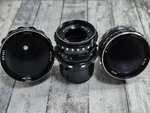 Soviet Lens Mir 11 (2/12.5) Vega 7(2/20) 9 (2,1/50) For Camera Krasnogorsk. Fixed Price $200.00.