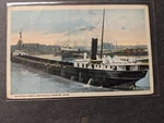 Steamer H. F. Mcintosh, Ashtabula, Ohio 1917 Naval Postcard W/ Note Findlay. Fixed Price $19.99.
