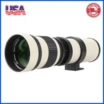 420-800MM F/8.3 Super Telephoto Zoom Lens For Canon Eos Dslr Camera 5D3 800D 70D. Fixed Price $75.18.