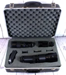 Vivitar 3 Auto Telephoto Lens Set W/ Canon Power Winder & Hard Case. Fixed Price $182.25.