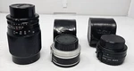 Lot Of 3 Camera Lens 2X Tele-converter 1 Vivitar/kanero/beck Untested. Fixed Price $13.96.