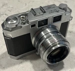 Aires 35-IIIL Rangefinder Camera 45MM F1.9 Coral Lens Japan Vintage As-is. Fixed Price $49.99.