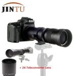 Jintu 420-1600MM 800MM F/8.3 Telephoto Lens Telescope Camera For Nikon D310. Fixed Price $160.15.