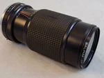 Rokina Camera Lens Auto Tele Zoom Macro 1:4.5 200MM No. 801501 W/ Uv Filter. Fixed Price $29.99.