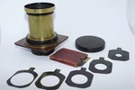 Dallmeyer 5D Air Ministry Wd 19 1/2" F6 Brass Vintage Lens. Flange. Wet Plate. Fixed Price $2995.00.