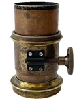 Edison Kinetoscope Projector Lens Bausch & Lomb Antique Movies Silent Film 1890S. Fixed Price $995.00.