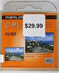 Marumi 40.5MM Circular Polarizer Cpl Glass Lens Filter Japan P-cl E-40.5 E40.5. Fixed Price $19.99.