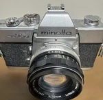 Minolta Srt 101 Silver 35MM Slr Camera Mc Rokkor-pf 55MM F/1.7 Lens Tested Japan. Fixed Price $112.99.