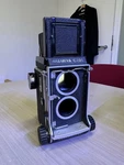 Mamiya C220 Medium Format Tlr Film Camera Body With Waist Level Finder. Fixed Price $115.00.