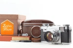 Top Mint Zeiss Ikon Contax Iia Film Camera Sonnar 50MM F1.5 Lens From Japan. Fixed Price $989.99.
