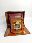 Antique Baby Wizard Field Camera Unicum Lens Manhattan Optical Co Cresskill Nj. Fixed Price $99.00.