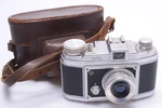 Saraber Finetta 88 35MM *1953* Camera Works 100% 45MM Finetar 2.8 Lens & Case. Fixed Price $147.00.