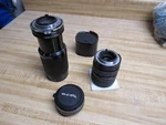Nikon Compatible Lenses (3) Tokina 2X Converter, 28-70 Mm, +70-210. Fixed Price $89.00.