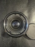 Vintage German Lens Schacht Ulm Travenar F3.5 35MM Zebra M42. Fixed Price $85.68.