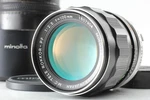 Near Mint W/case Minolta Mc Rokkor Pf 100MM F/2.5 Telephoto Lens Japan. Fixed Price $129.99.