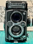 Rolleiflex 3.5E Tlr- Carl Zeiss Planar 75MM F3.5 W/ Case + Extras Fleenor Cla. Fixed Price $1299.00.