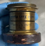 Bausch & Lomb 6 1/2 X 8 Brass Camera Lens Rare. Fixed Price $475.00.