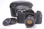 Pentax S1A Black Paint Slr Camera Super Takumar 55MM 2.0 M42 Screw Mount Lens. Fixed Price $233.35.