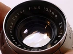 Kodak 100MM F4.5 Enlarging Ektar Lens 39MM Thread Mount - Excellent Condition. Fixed Price $99.25.