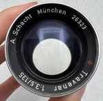 Schacht Munchen Travenar 135MM F3.5 M42 Screw Mount Lens For Slr Cameras. Fixed Price $64.99.