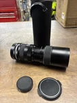 Montgomery Ward Camera Lens 67-584 Auto Zoom 1:38 F=85 205MM Case And Covers. Fixed Price $17.99.