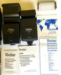 Nikon Fg 35MM Slr Camera Zykkor & Mc Auto Zoom 75-200MM Lens Vivitar 2000 Flash. Fixed Price $150.00.