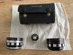 Lentar Series Tele & Wide Lens Viewfinder Attach Set Leather Case Vintage. Fixed Price $9.50.