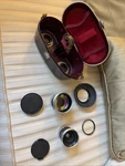 Carl Zeiss Pro-tessar 85MM And 35MM With Original Case Made Germany Parts. Fixed Price $100.00.