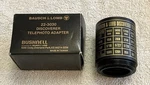 Bausch & Lomb Bushnell Discoverer 22-3030 Telephoto Adapter New In Box. Fixed Price $17.99.
