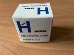 Hansa Enlarger Lens 50MM F 3.5. Fixed Price $10.00.