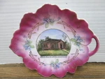 Lancaster Nh Weeks Memorial Library Jm Kimball Antique Souvenir Plate 1890S. Fixed Price $21.21.