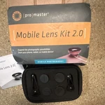 Promaster 2.0 Clip-on Mobile Lens Kit Wide/macro/fisheye/telephoto W/case. Fixed Price $25.00.